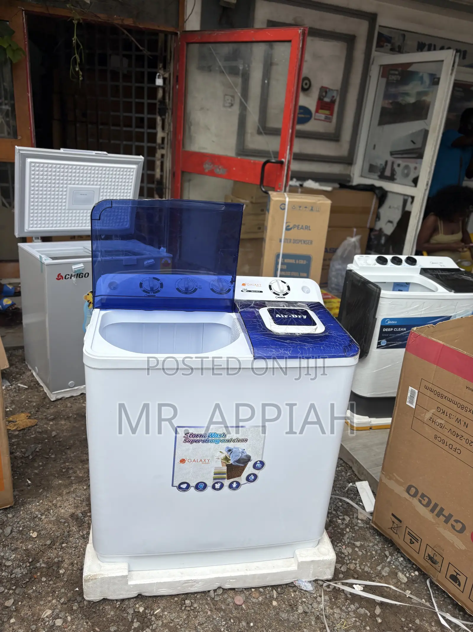 Choose Premium Galaxy 13kg Semi-Automatic Washing Machine 