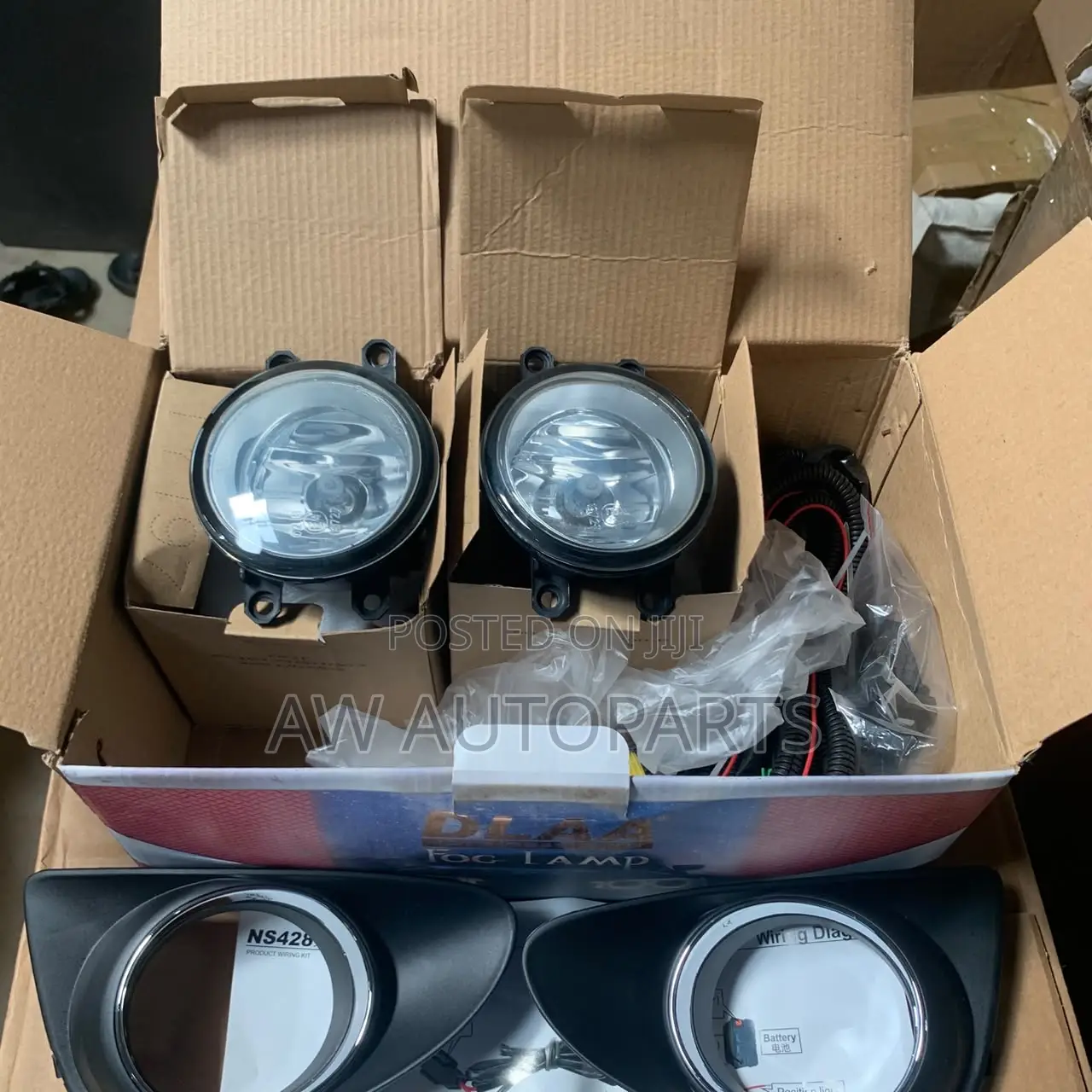 Toyota Yaris 2012 Foglight and Cover Set