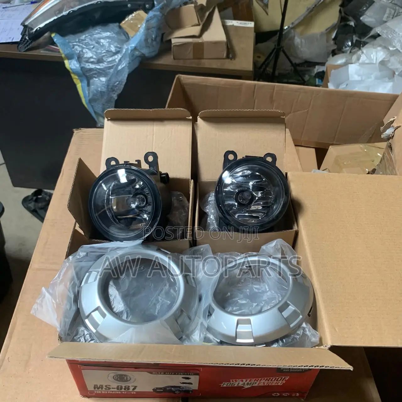Mitsubishi Pajero 2007-2009 Foglight and Covers