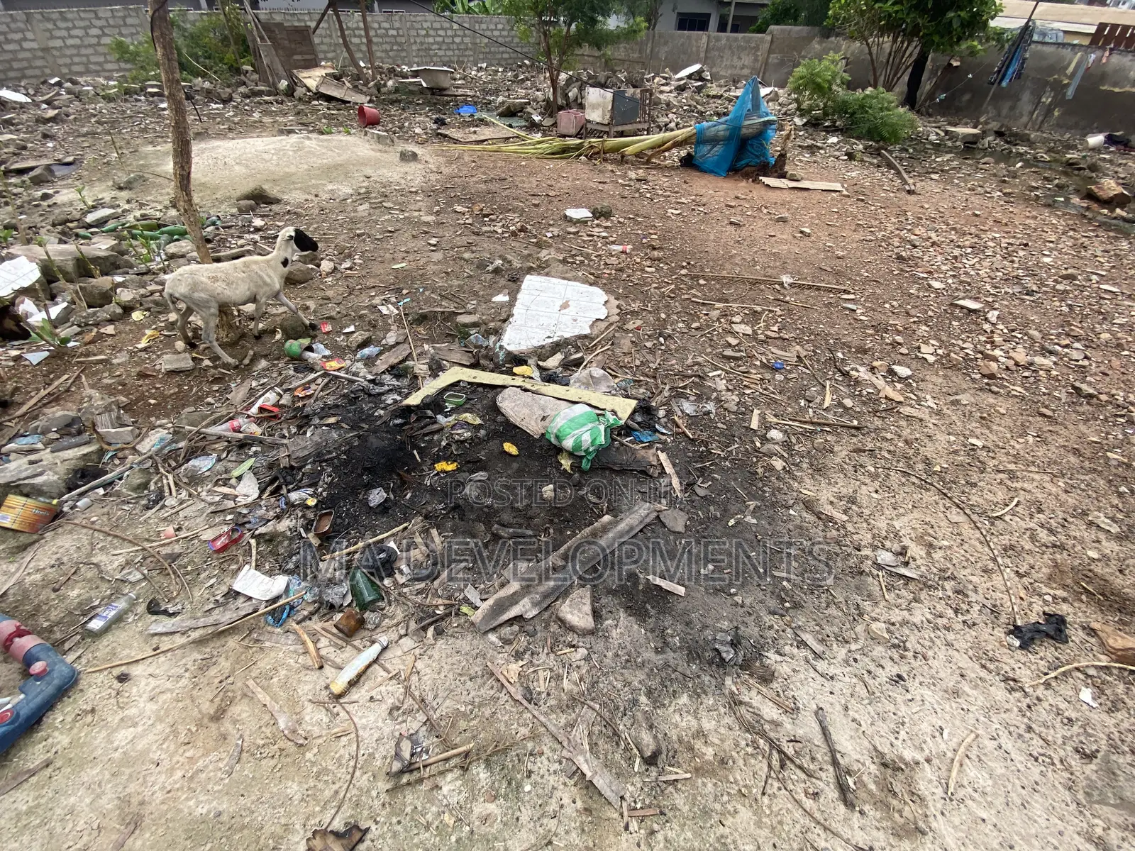 One Plot of Land for Sale at Mile 7 Achimota by the Tarred Road.