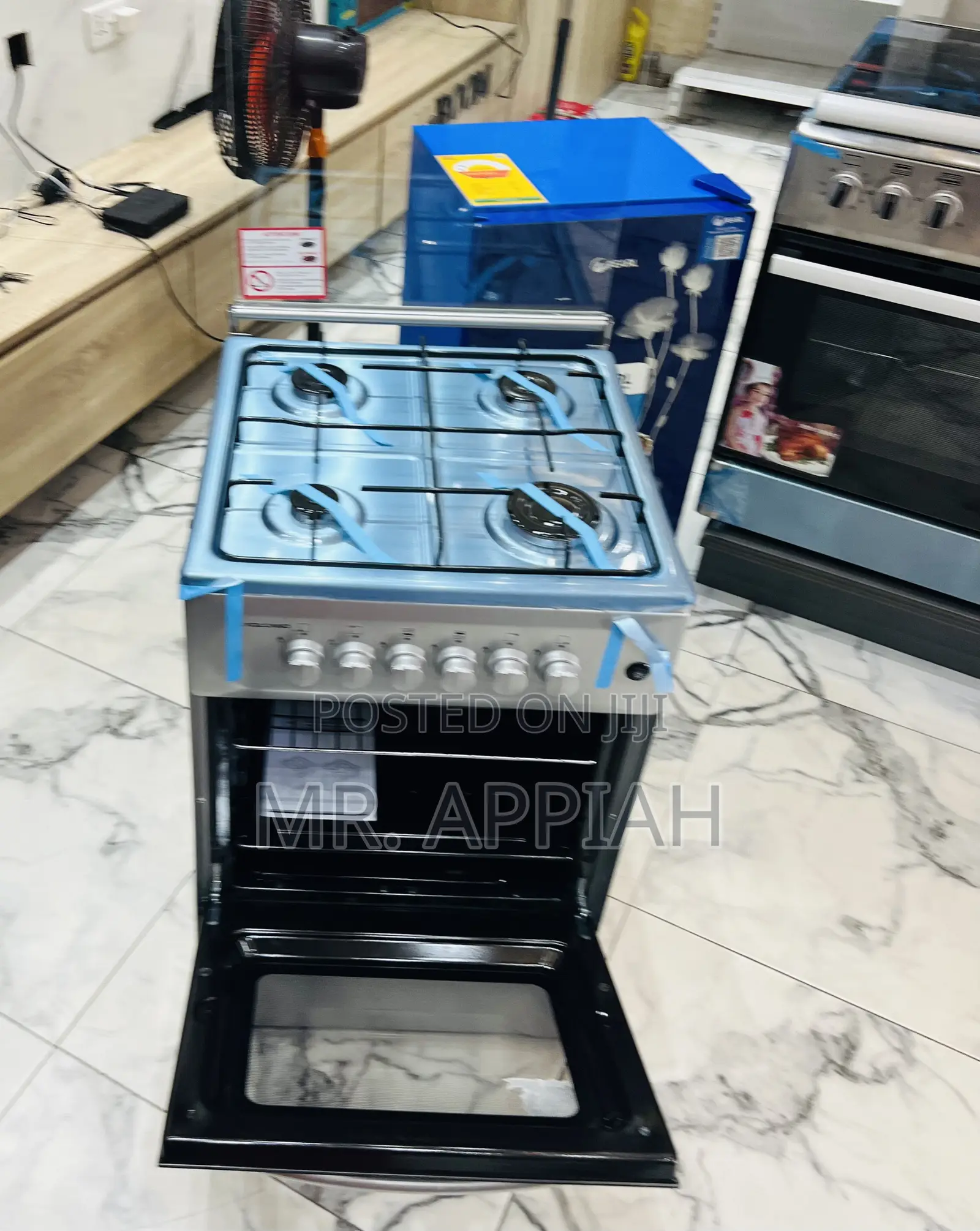 Choose Unique Volcano Glass Lid 4 Gas Burner(Gray).