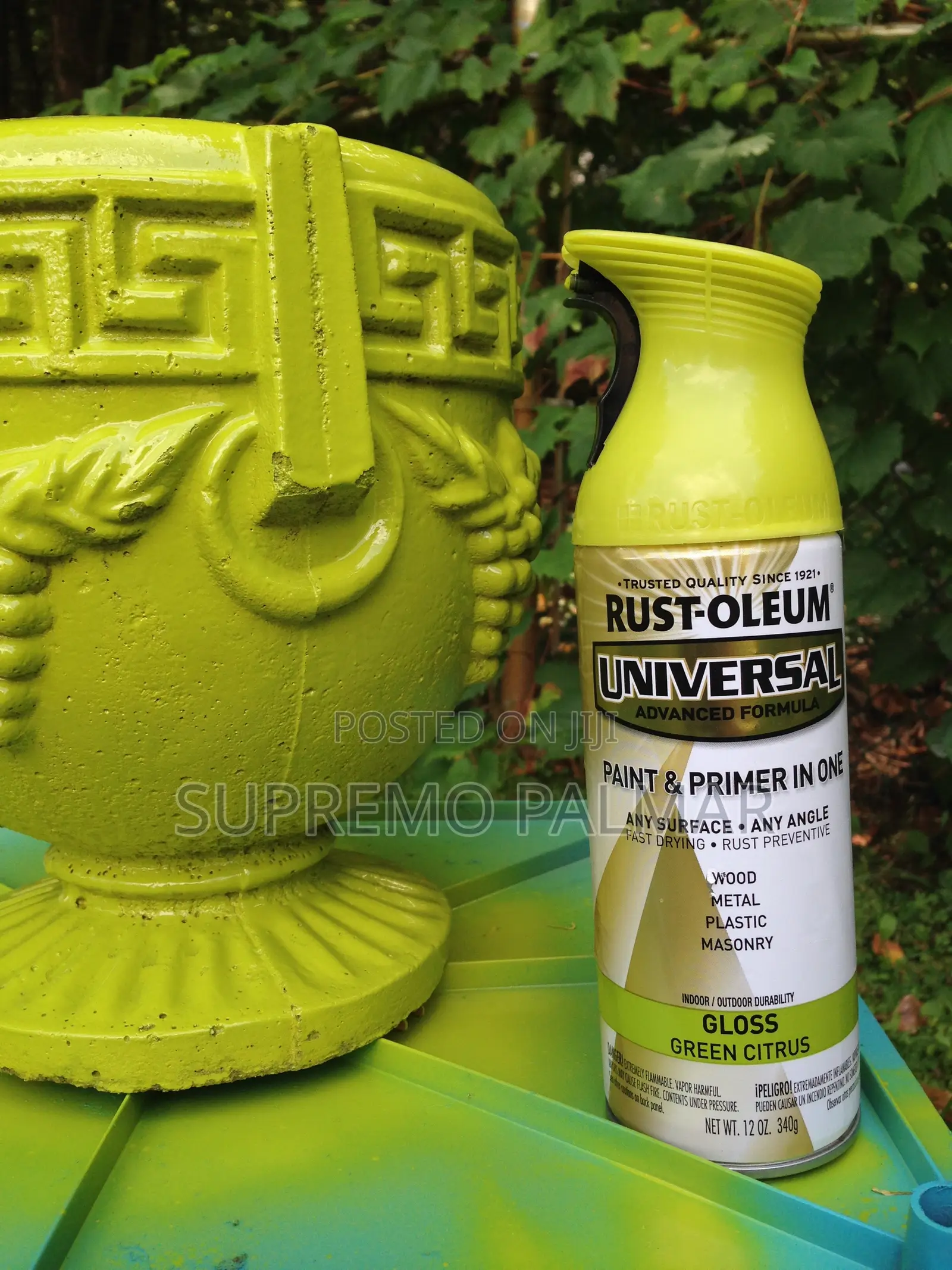 Rust-Oleum Universal Spray Paint – Gloss Green Citrus (12 Oz)