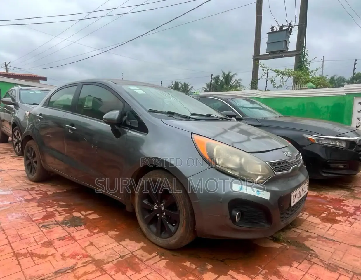 Kia Rio 2012 Gray