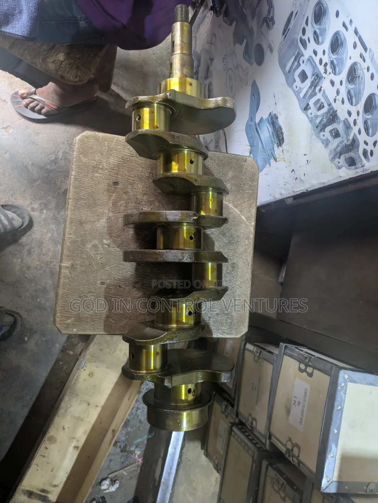 4D34 Crankshaft