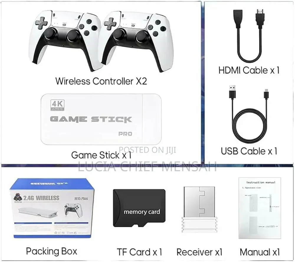 2.4G M15 Plus Wireless Retro Game