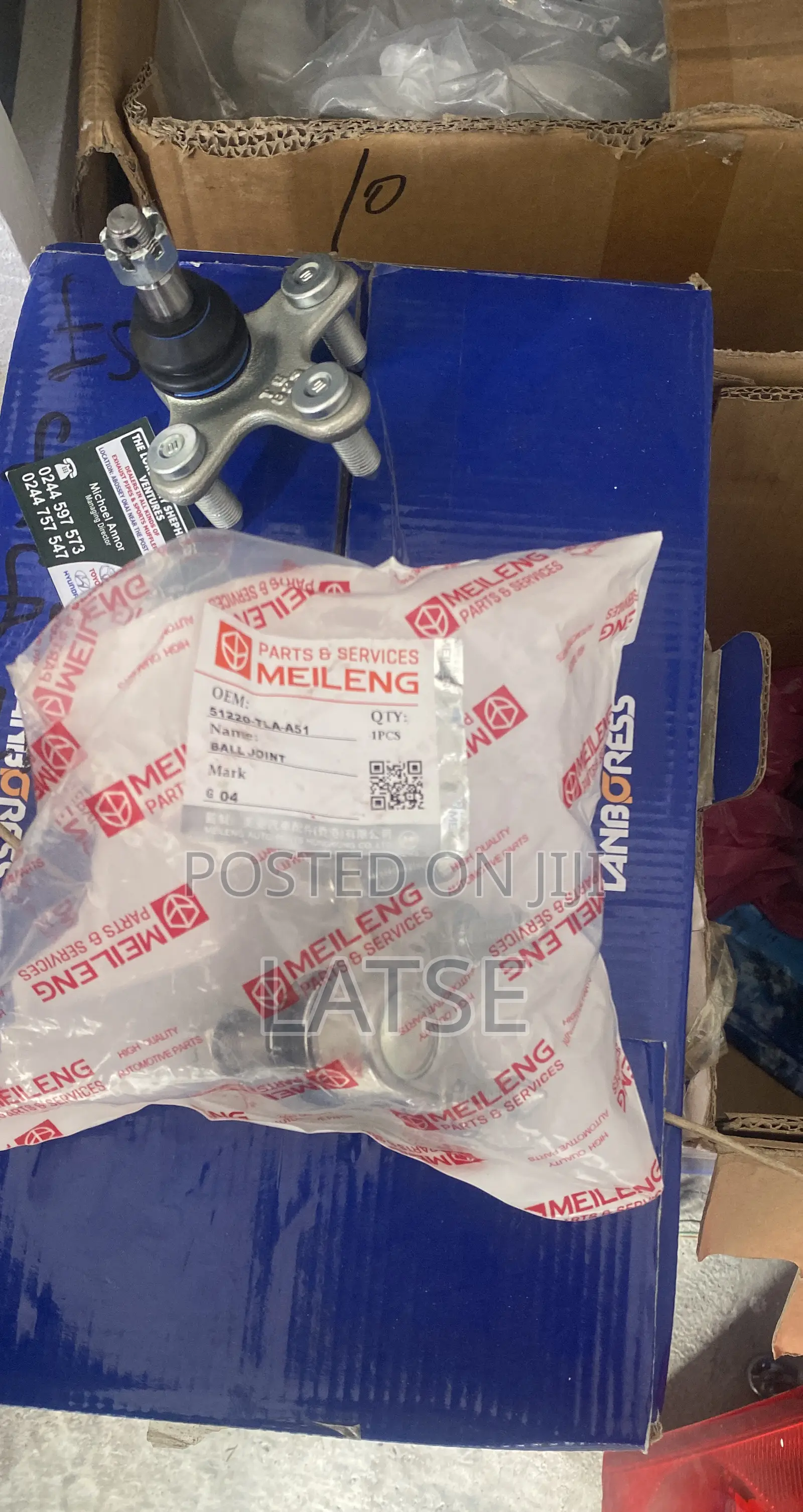 Cr-v 2017-2022, Civic 2016-2024 Acura RDX 2016-2024 Ball Joints
