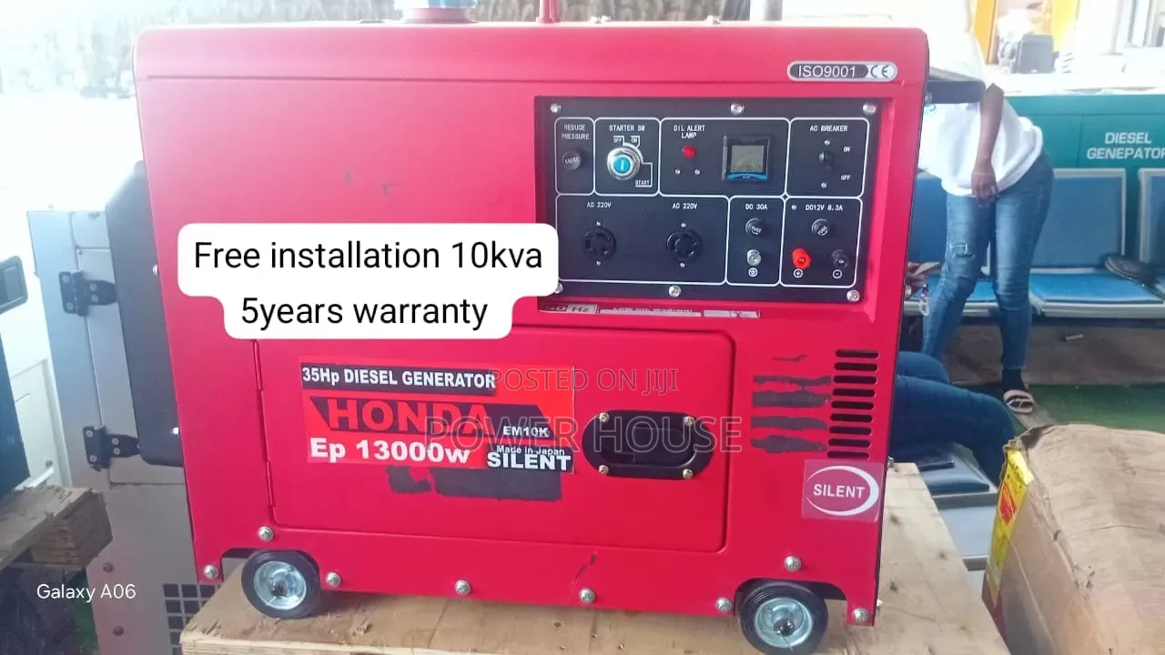 Honda 10kVA Diesel Generator – Powerful Fuel Efficient 10kva
