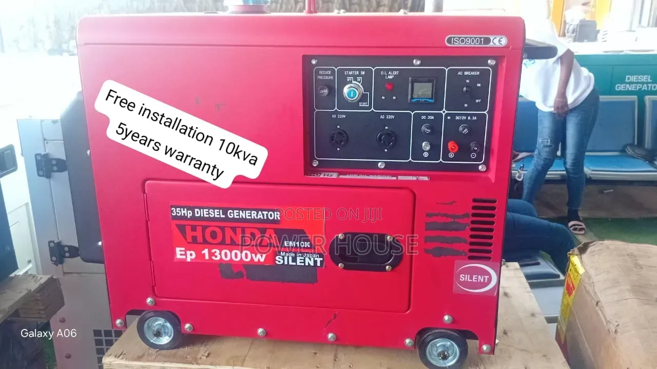Honda 10kVA Diesel Generator – Powerful Fuel Efficient 10kva