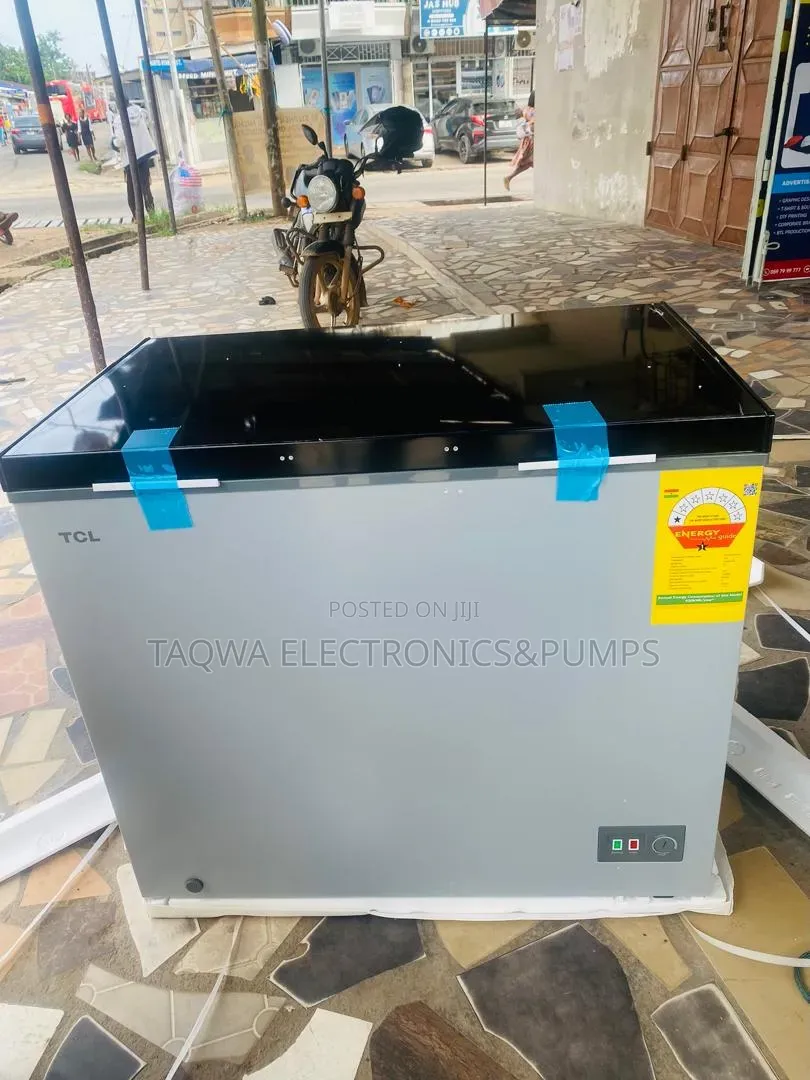 TCL Grey 251L Chest Freezer