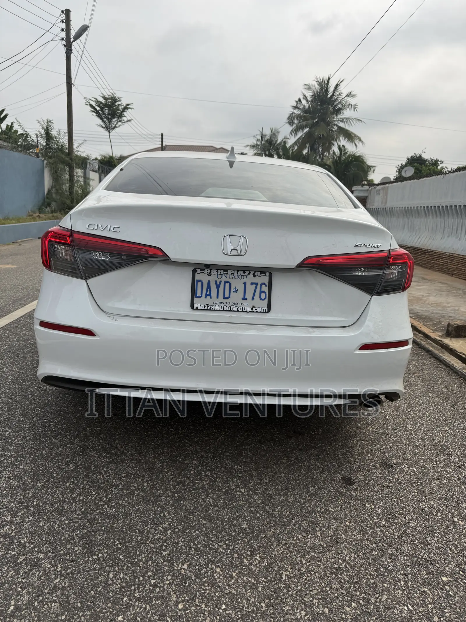 Honda Civic Sport 2022 White
