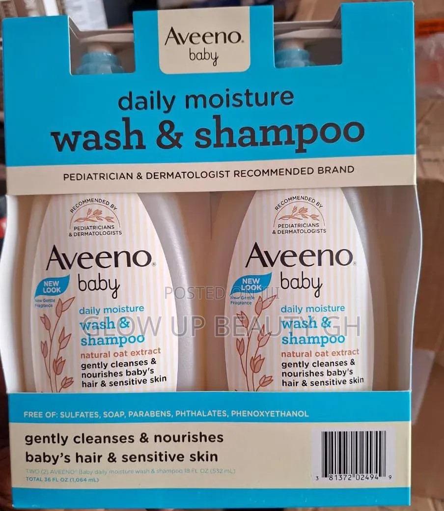 Twin Pack Aveeno Baby Wash