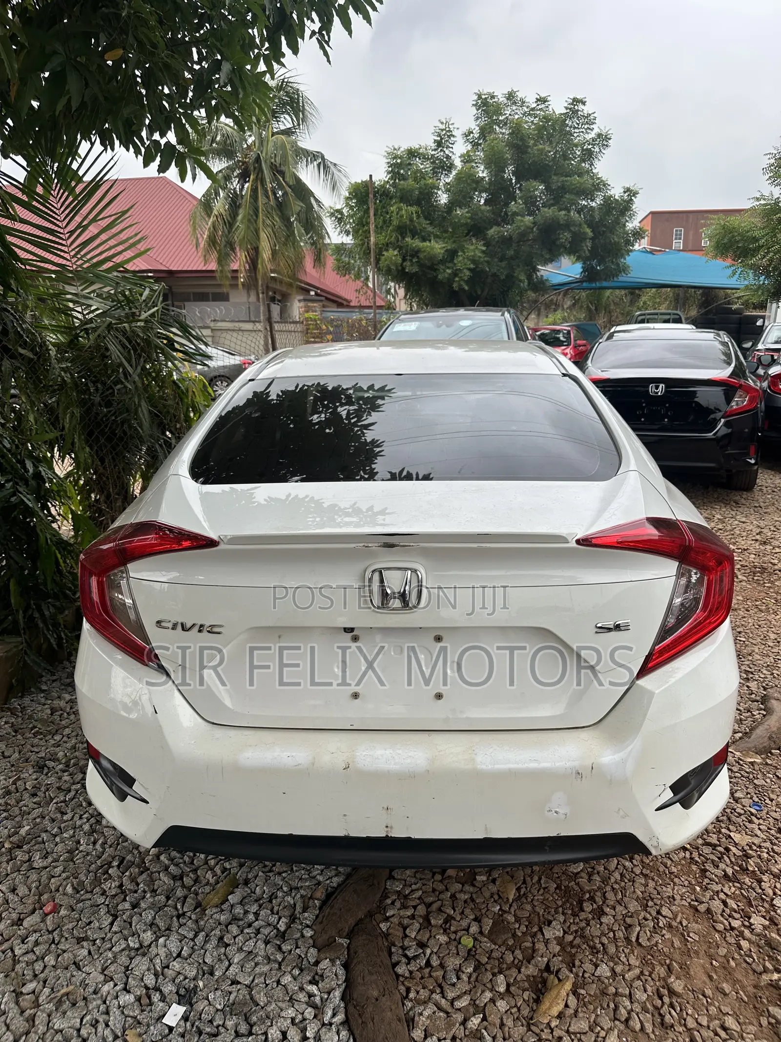 Honda Civic EX Sedan 2018 White