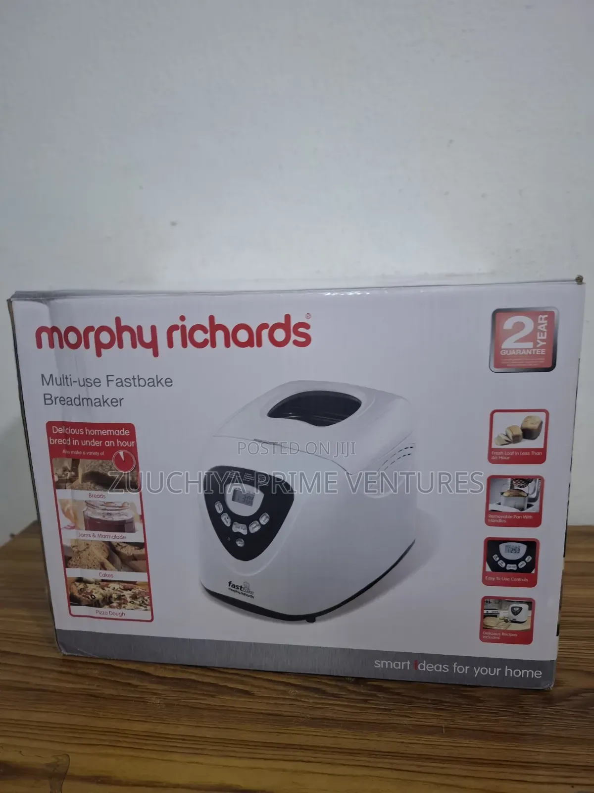 Morphy Richards Fastbake Bread Maker From Uk