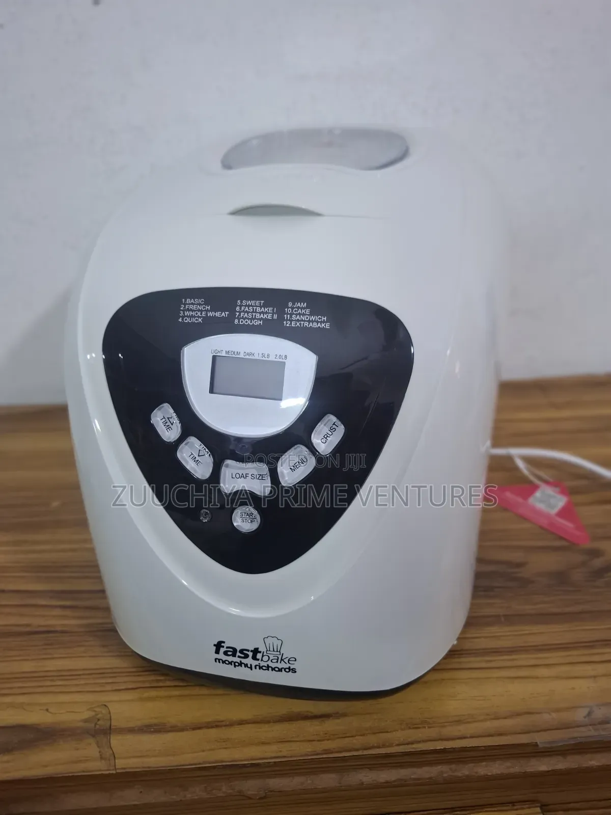 Morphy Richards Fastbake Bread Maker From Uk
