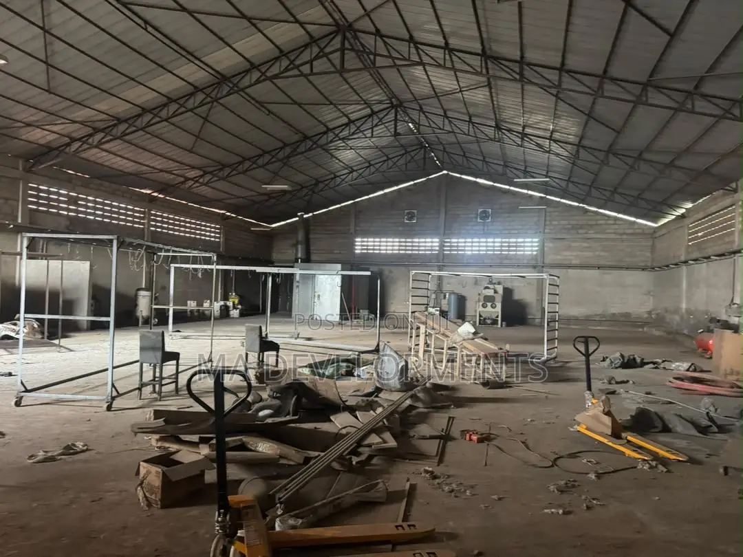 1,000 Square Meter Warehouse for Rent at Weija