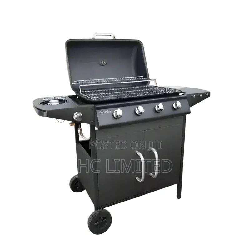 DECAKILA Gas BBQ Grill - 4 Burners - KMGS006B