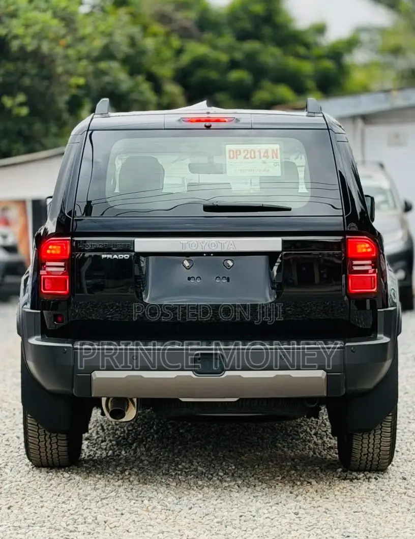 New Toyota Land Cruiser Prado 2025 Black