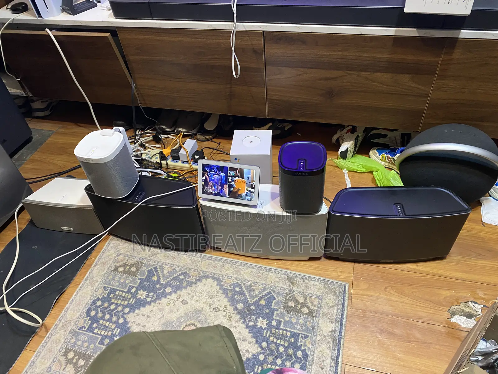 Lot of Many Sonos Speakers
