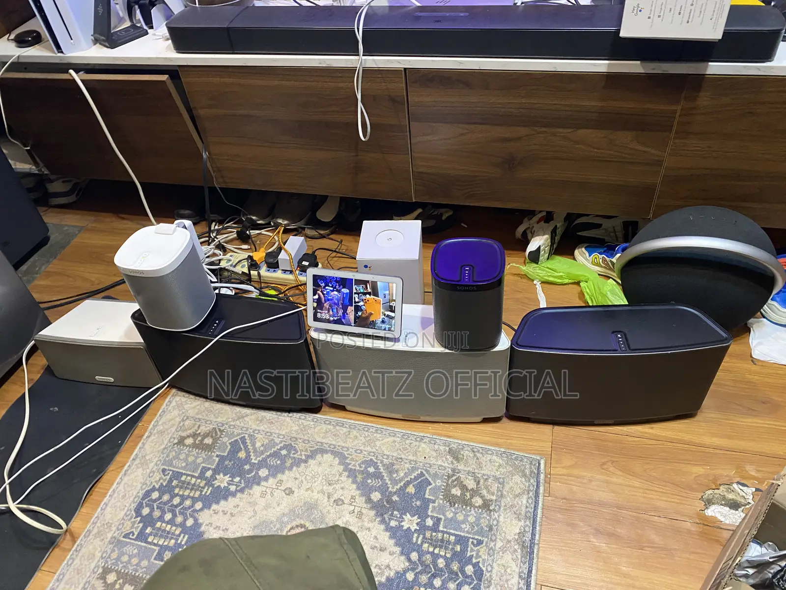 Lot of Many Sonos Speakers