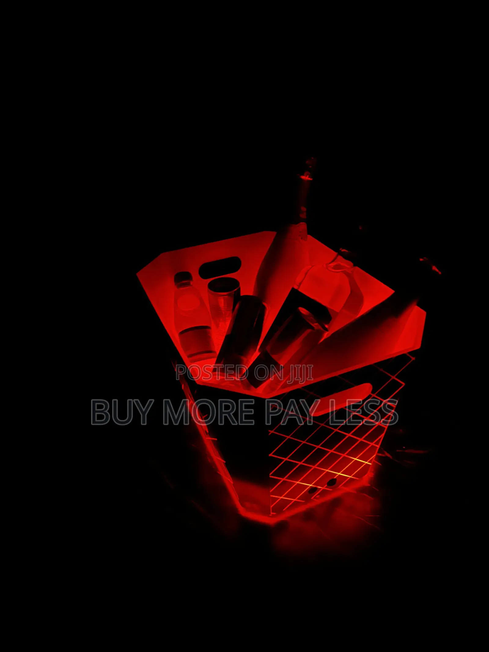 An Armand De Brignac LED Ice Bucket