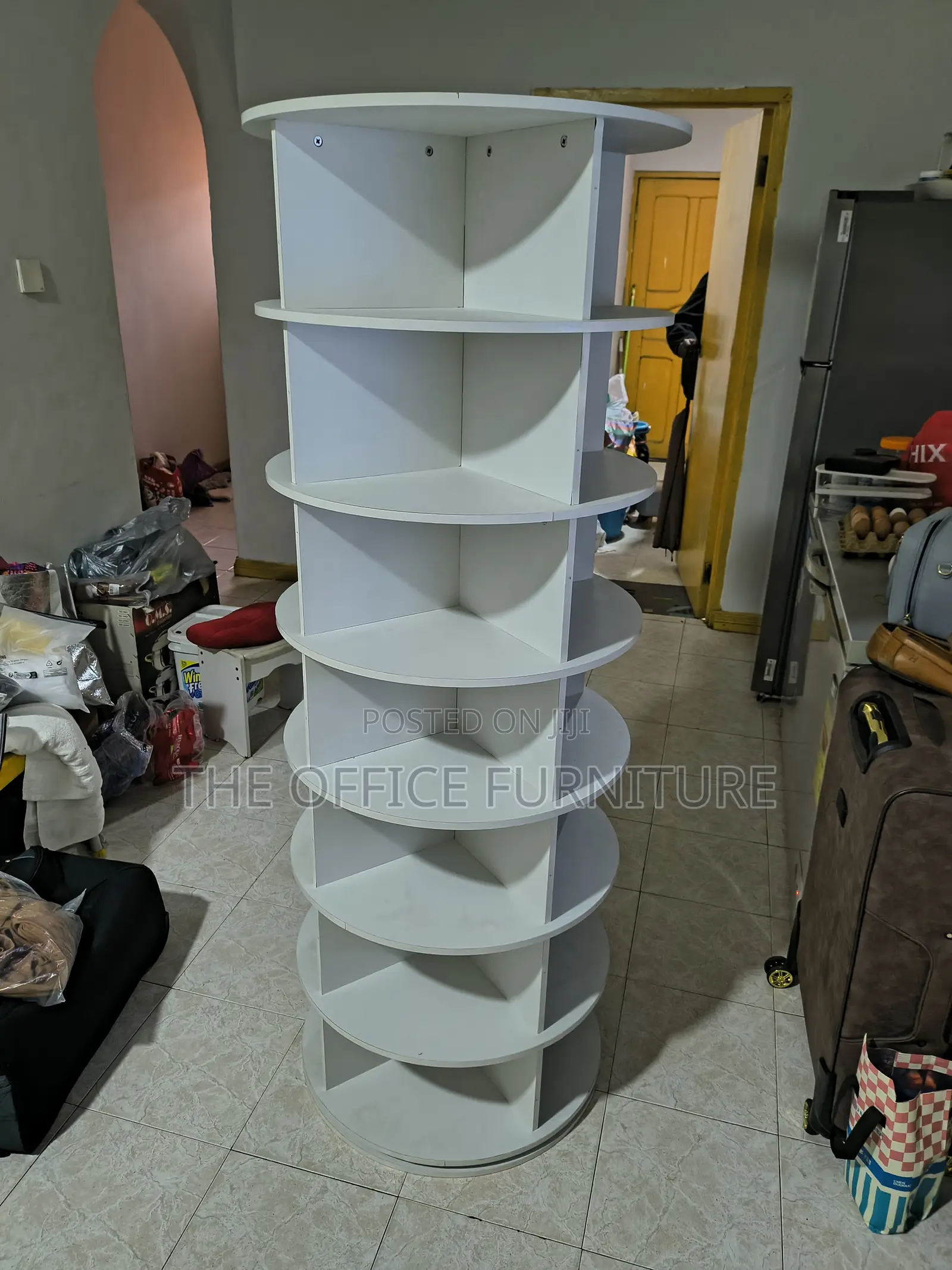 7-Tier Rotating Shoe-Rack