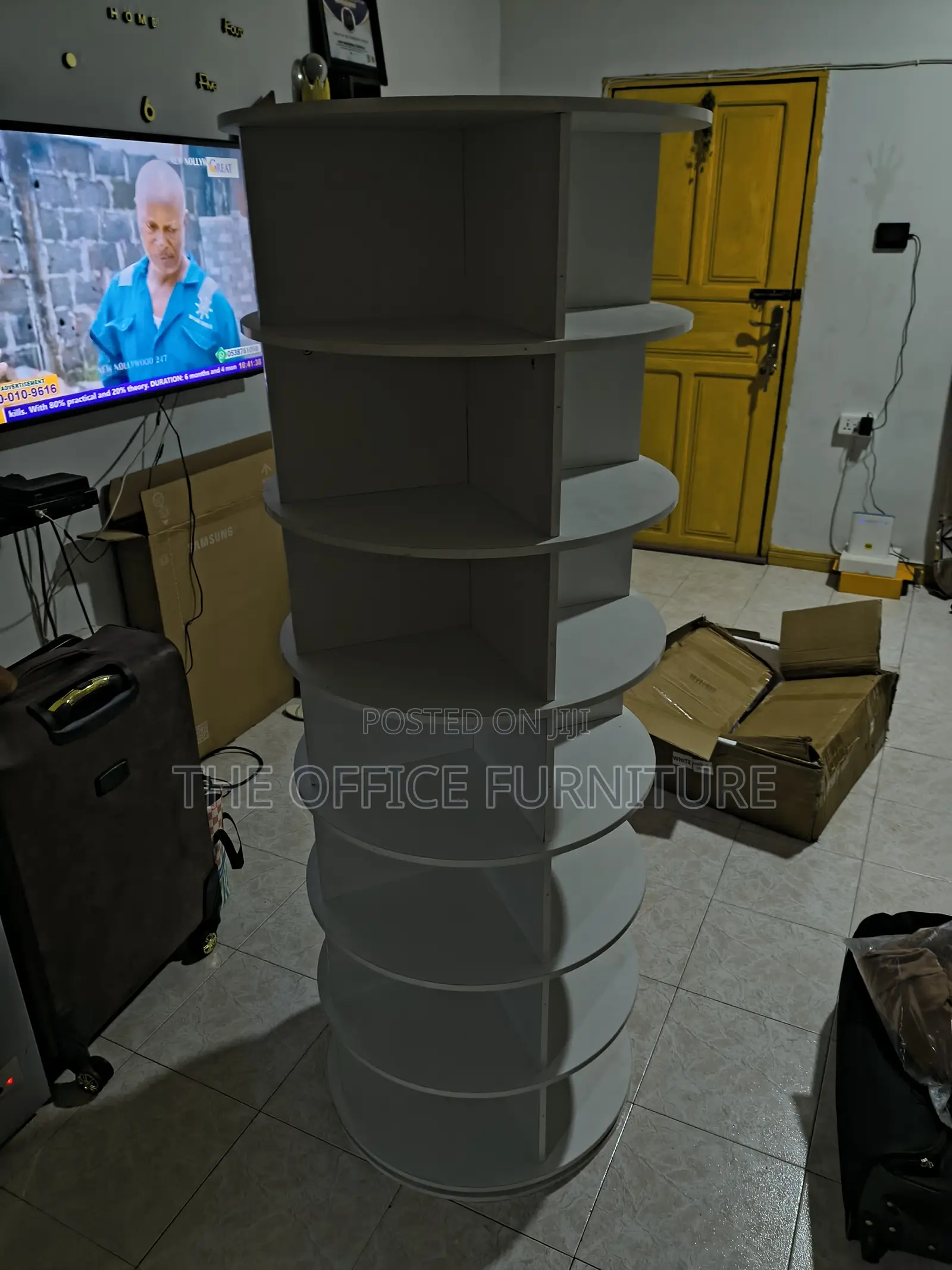 7-Tier Rotating Shoe-Rack