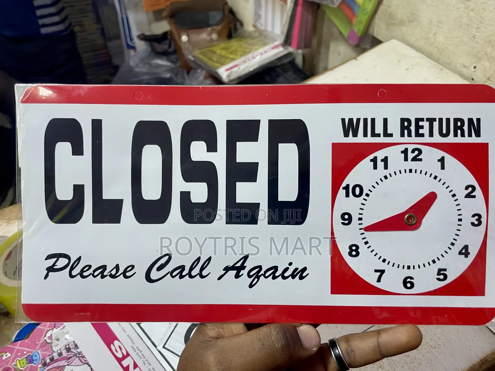 Yes We’re Open and Closed Signage