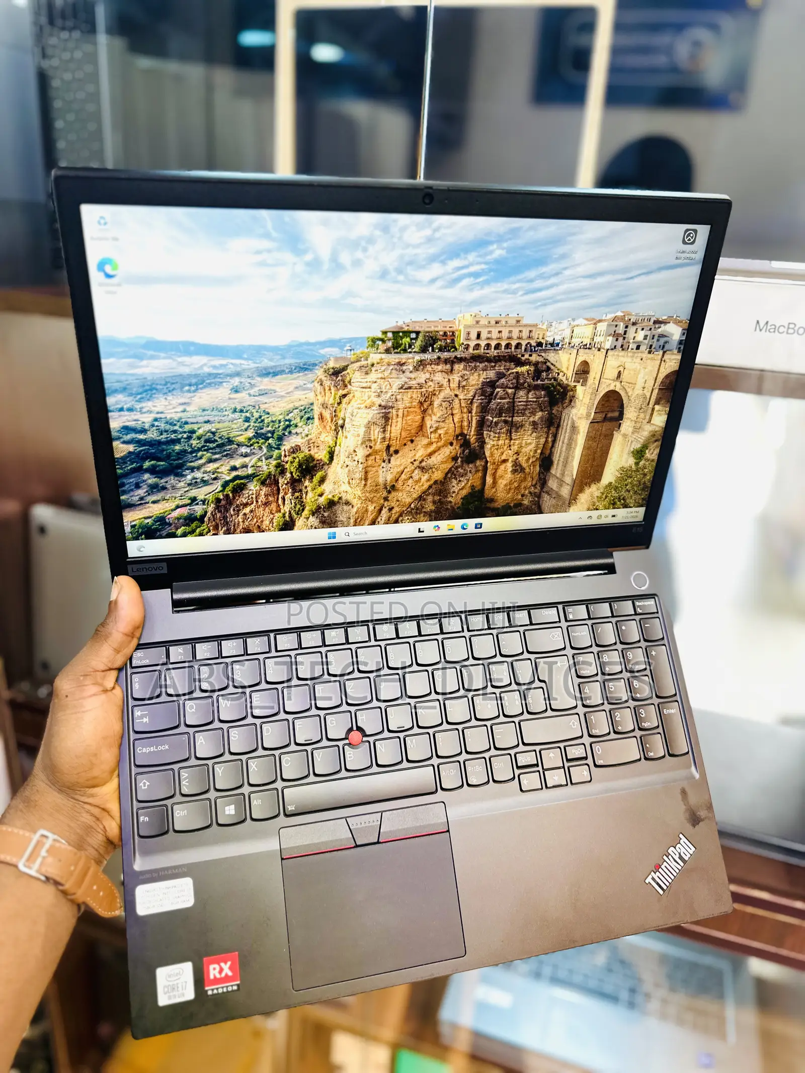 Laptop Lenovo ThinkPad E15 16GB Intel Core i7 SSD 256GB
