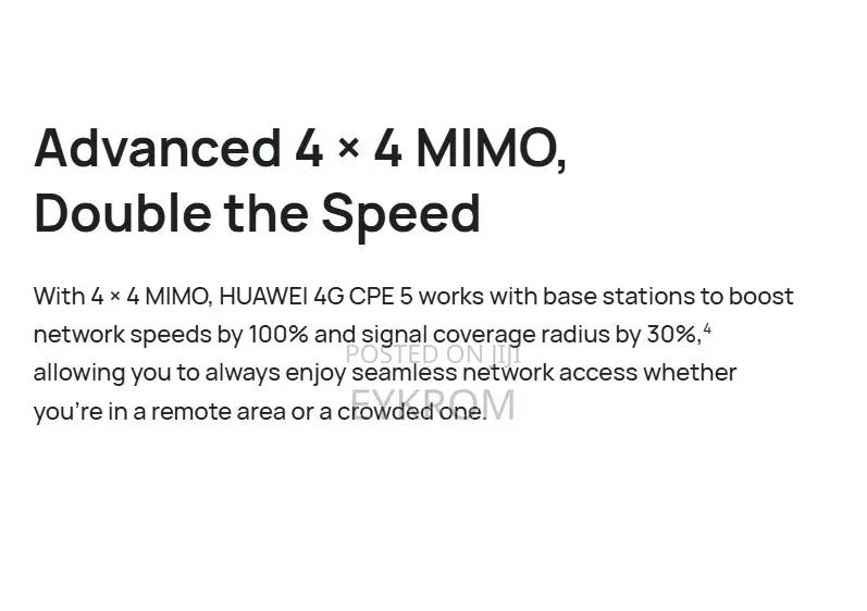 New MTN TurboNet Y'ello Biz Router
