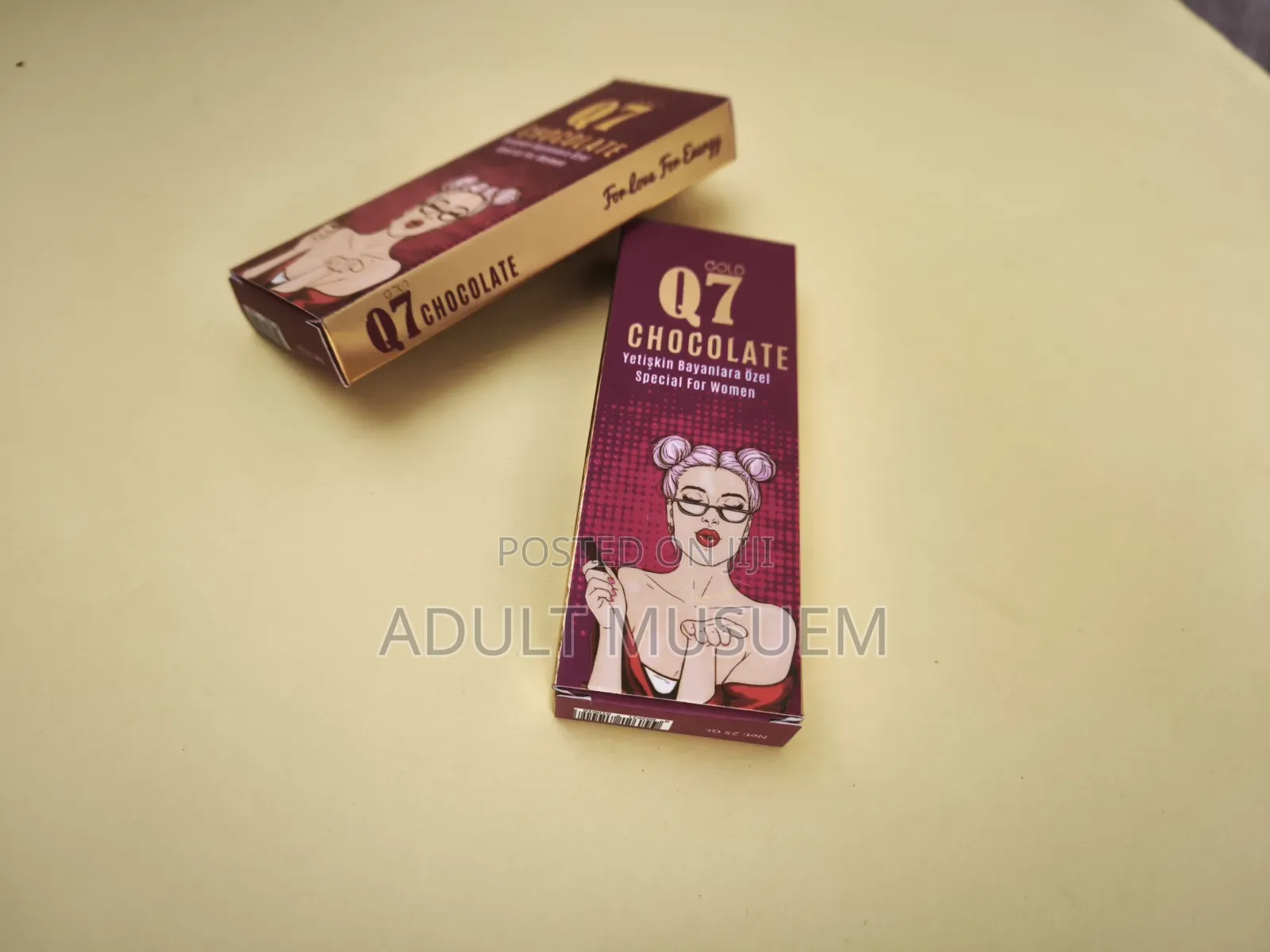 Q7 Chocolate Gold for Women | Authentic Turkish Libido Booster | Accra