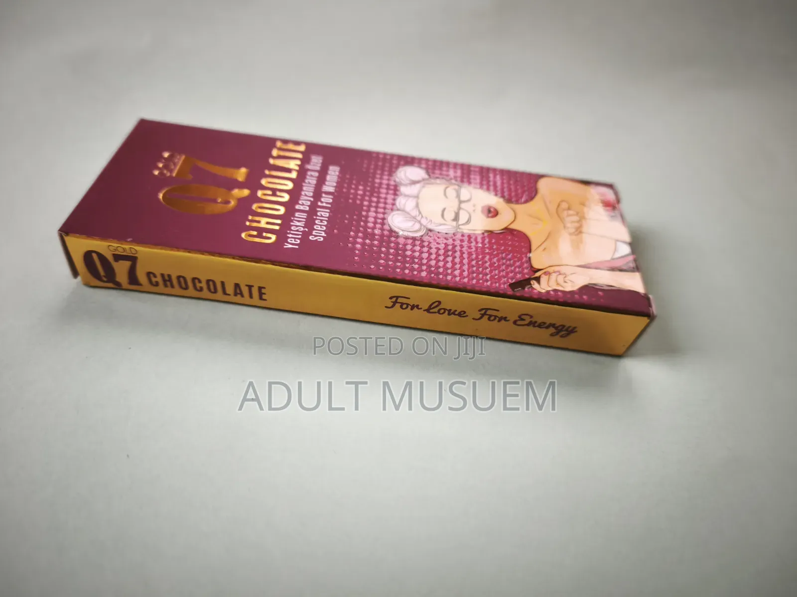 Q7 Chocolate Gold for Women | Authentic Turkish Libido Booster | Accra