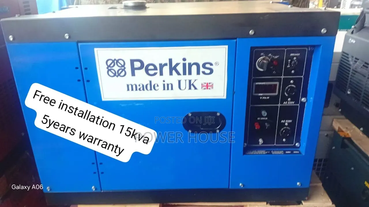 Perkins 15kVA Heavy Duty Silent Generator 15kva