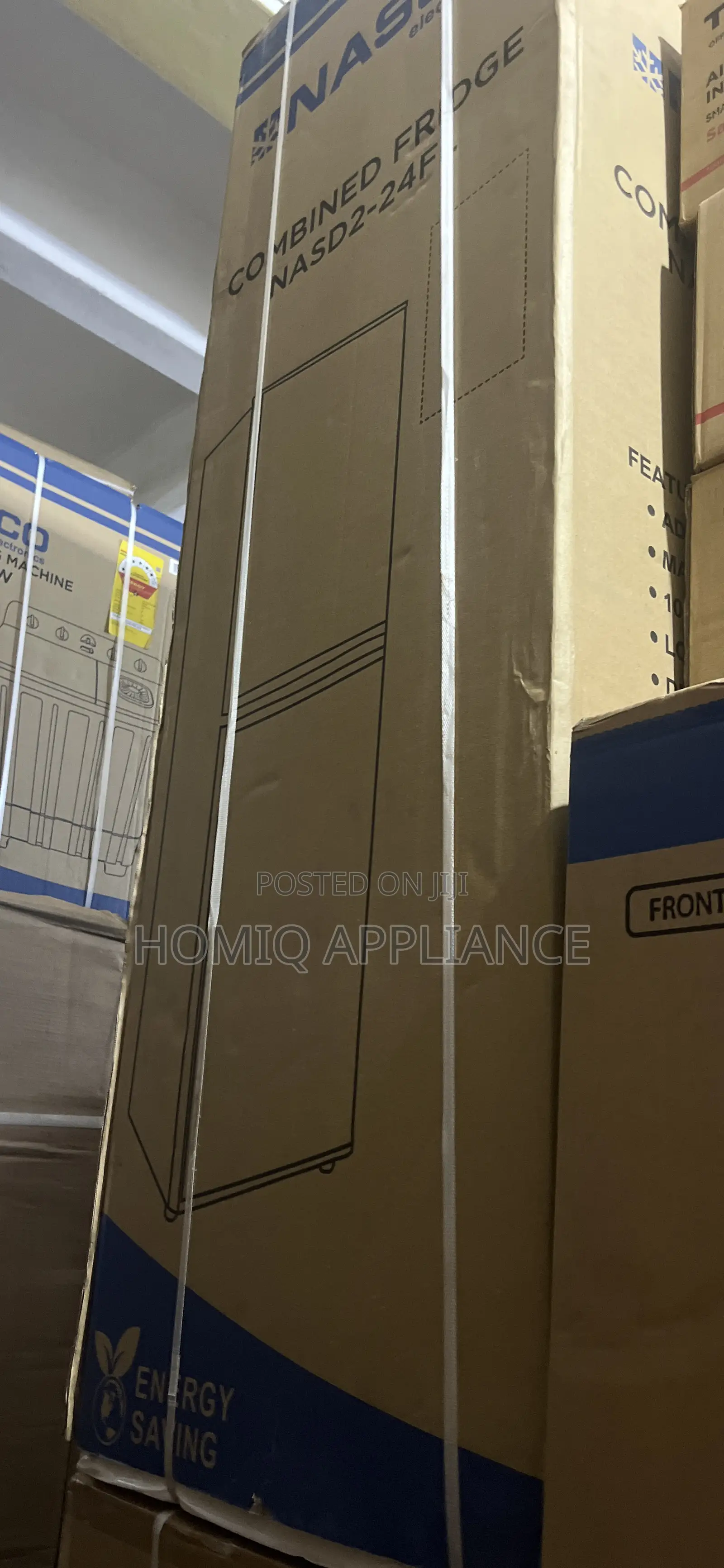 Nasco 196litre Capacity Double Door Bottom Freezer Available
