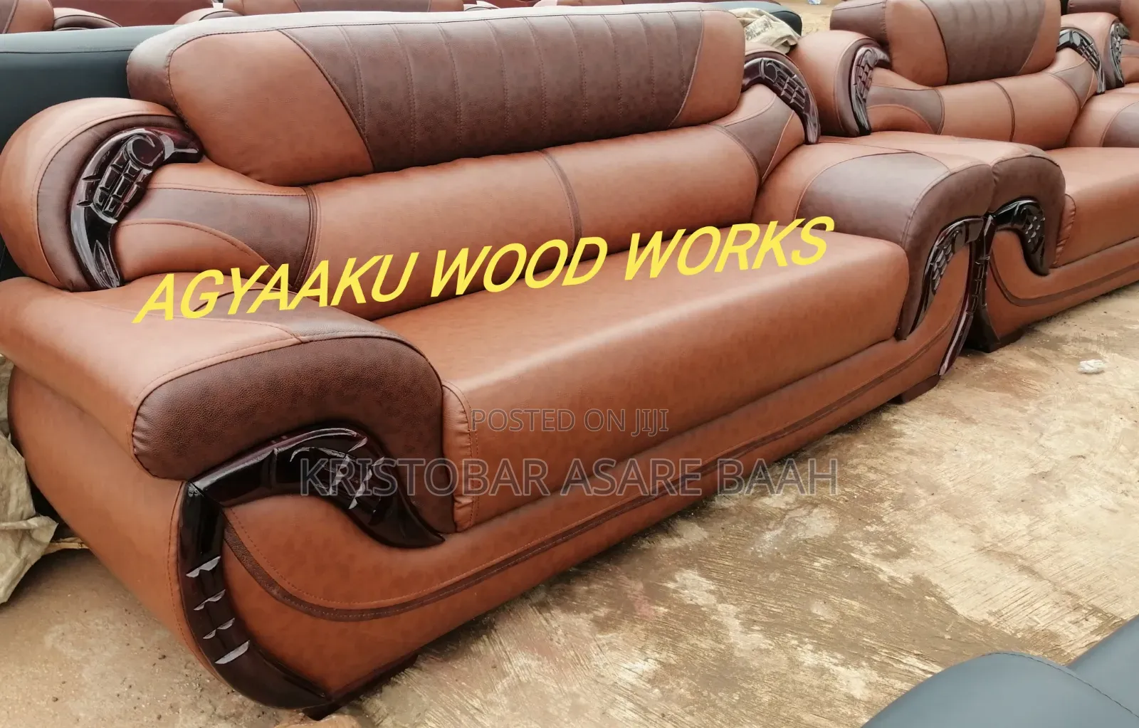 Kab2 Quality Big Hall Sofa Set