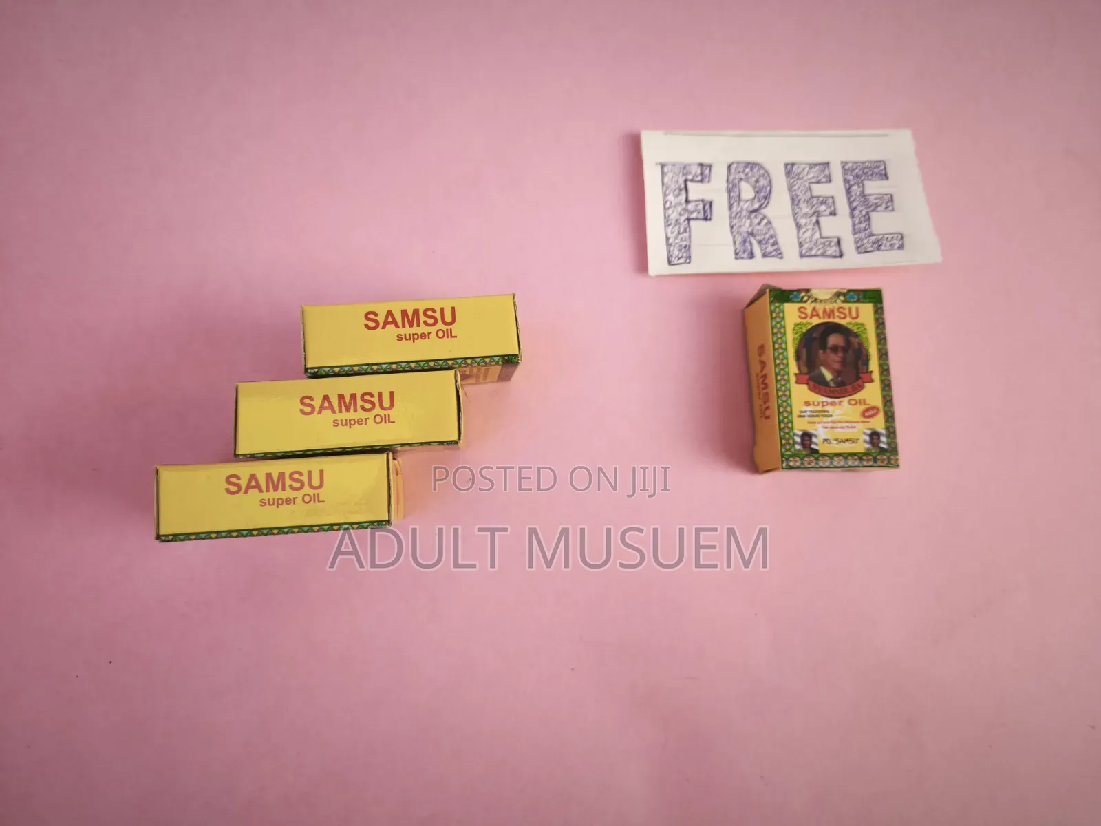 Effective Samsu Delay Oil for Men | (3 Pcs) | Buy 3 Get 1 Free (S0902)