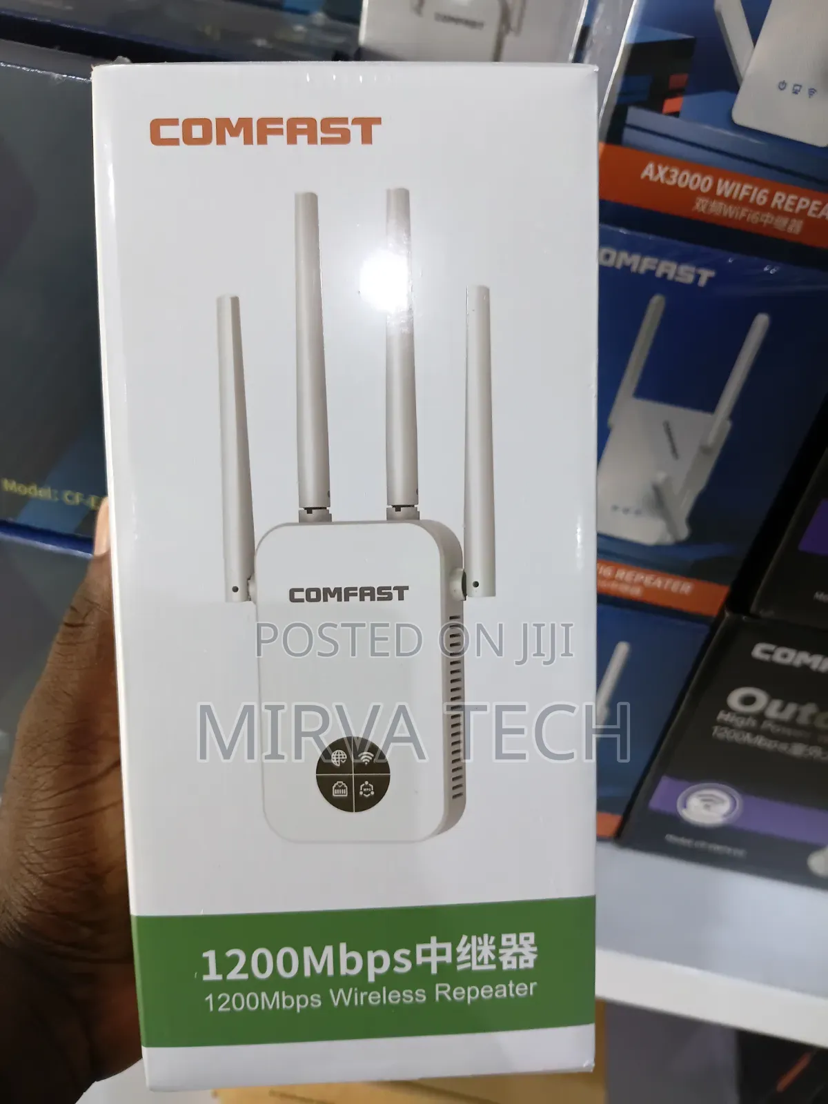 Comfast Wifi Range Extender Repeater Ac1200 CF-WR762AC