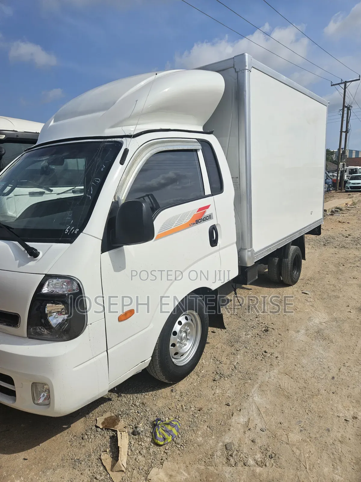 Kia Bongo Container 2015 White