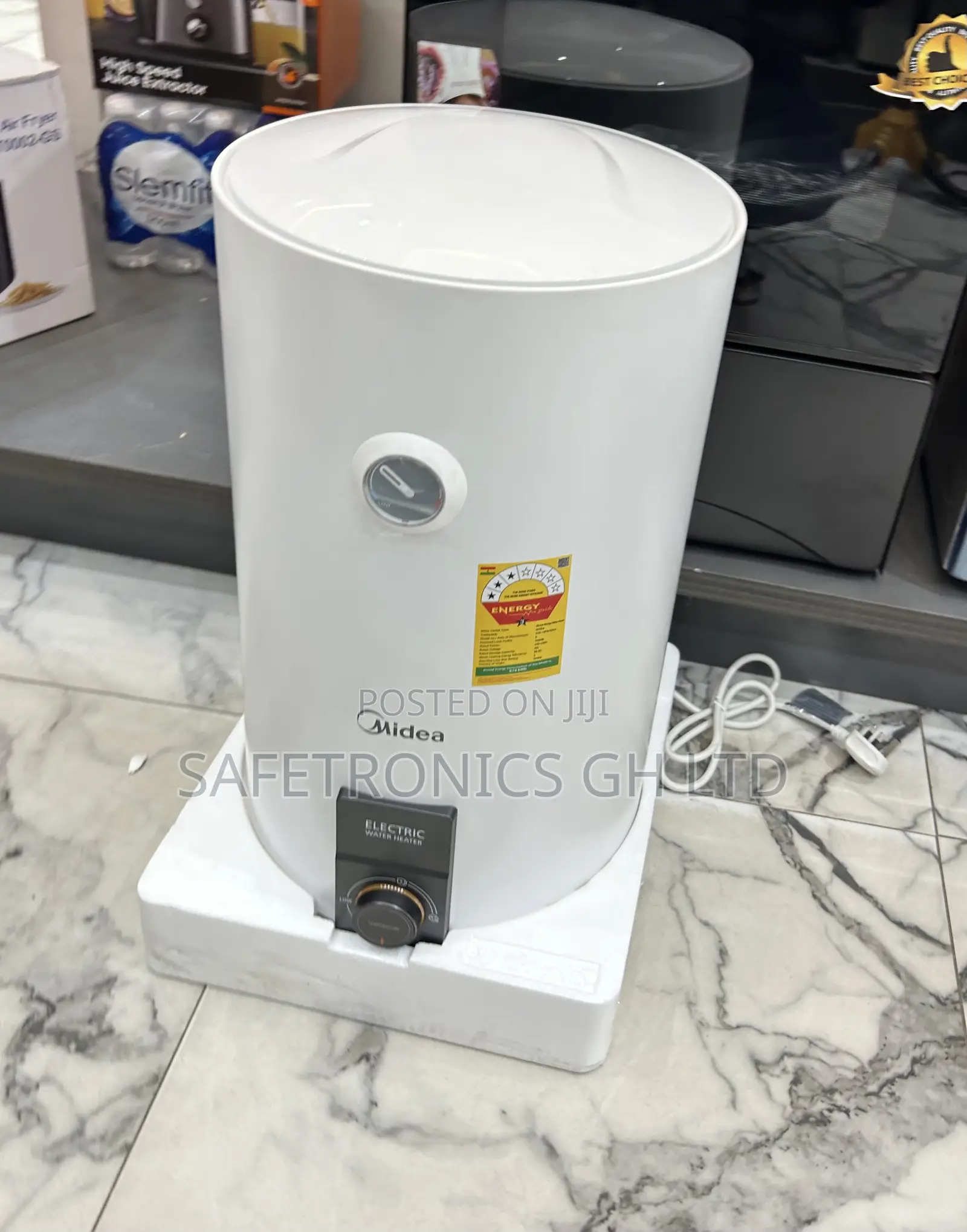Just Order Midea 50L Horizontal Electric Water Heater 1500W D50-15a6