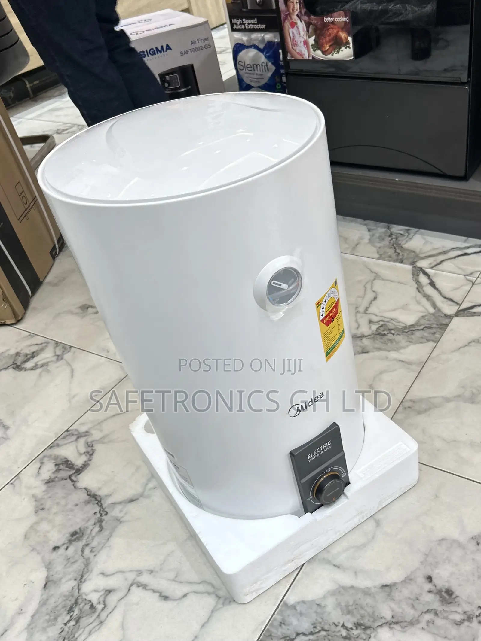 Purchase Neat Midea 50L Horizontal Electric WaterHeater 1500W D50-15a6