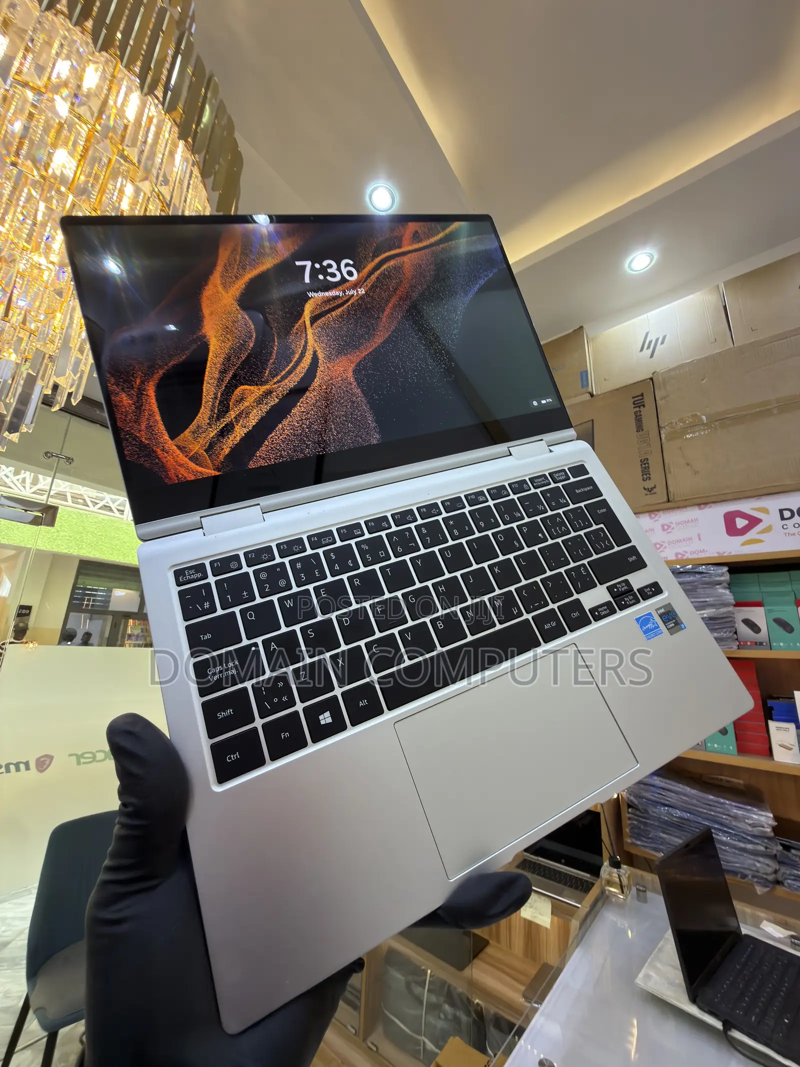 Laptop Samsung Galaxy Book4 Pro 360 8GB Intel Core i7 SSD 512GB
