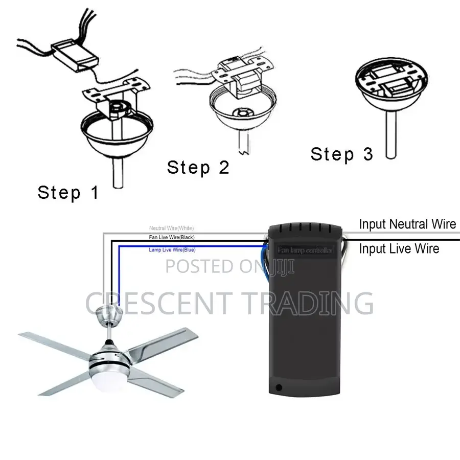 Universal Ceiling Fan Light Remote Control