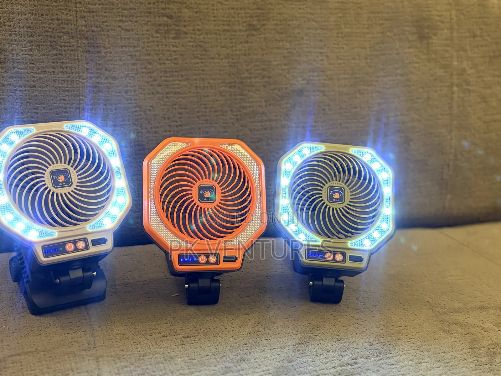 Rechargeable Fan and Light