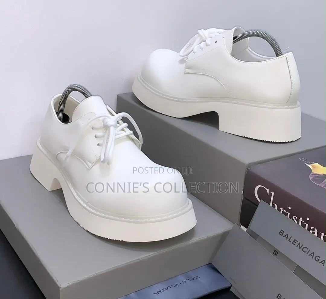 Balenciaga-Style Derby Shoes