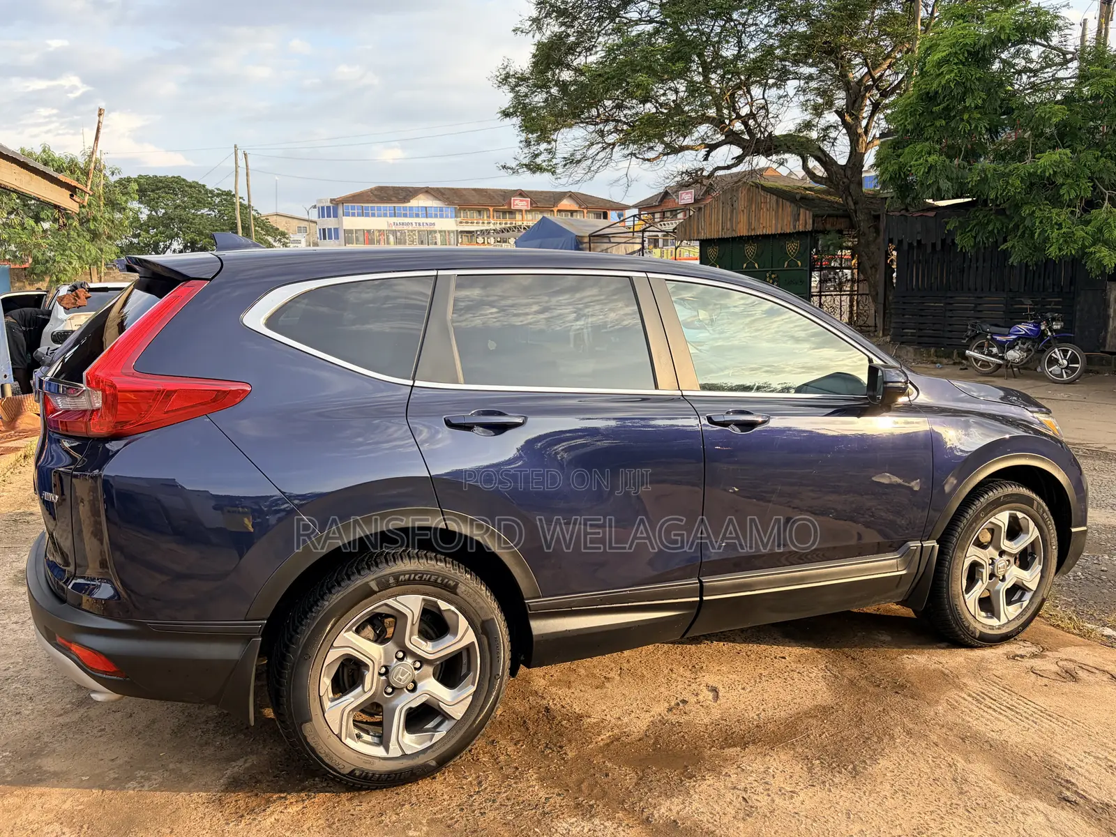 Honda CR-V EX-L AWD 2018 Blue