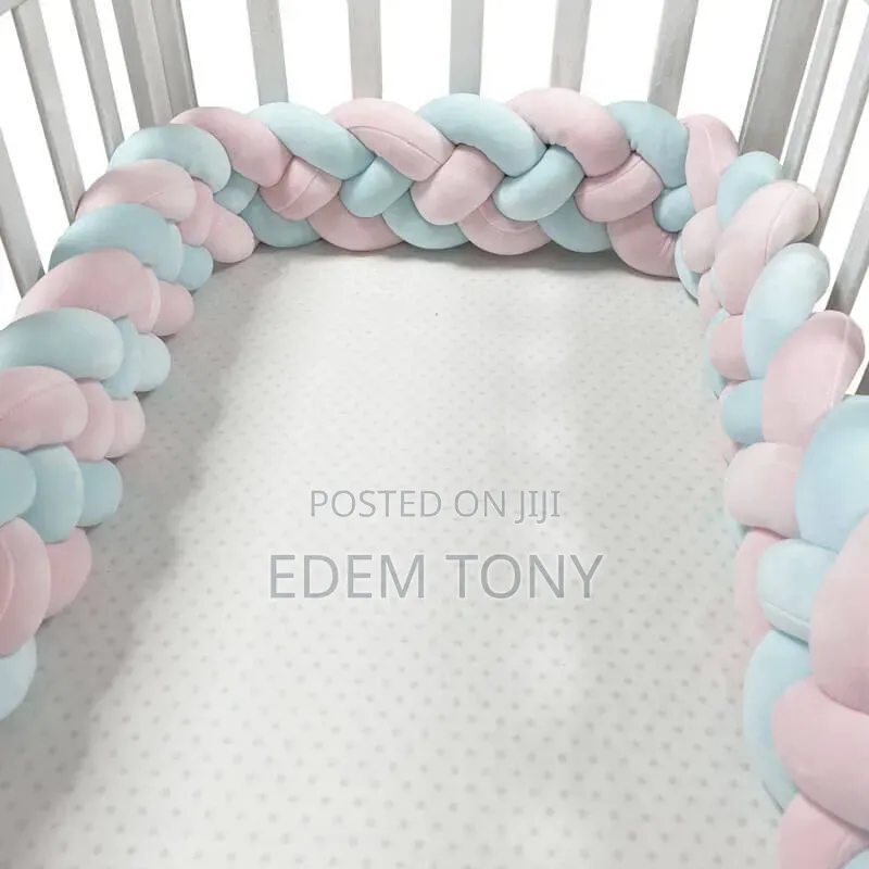 2 Meters Cot Bumpers Designed for Baby Cribs