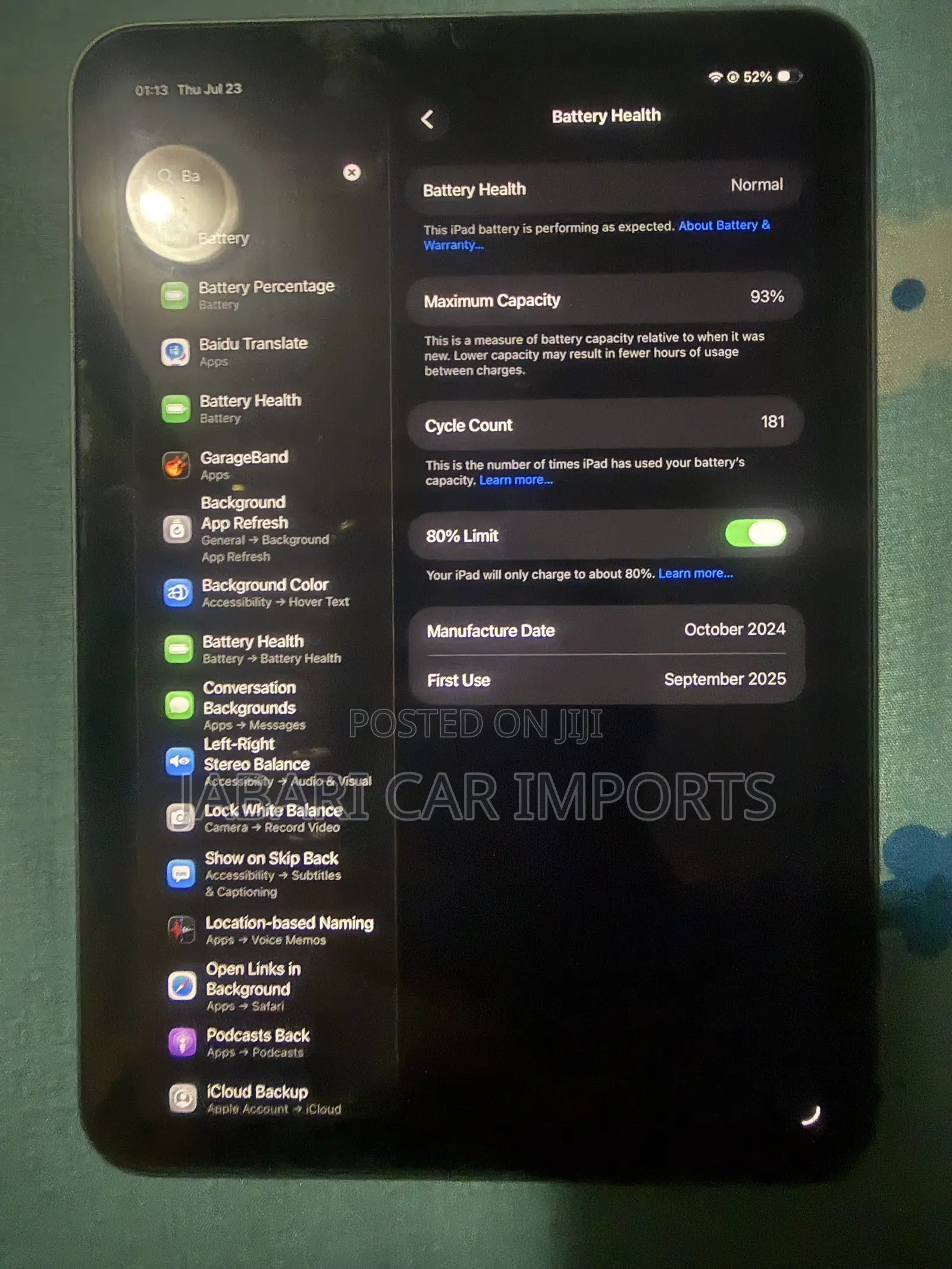 Apple iPad (2025) 256 GB Gray
