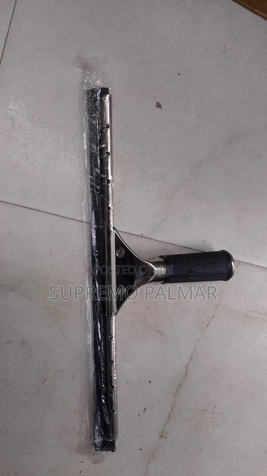 Glass Squeegee With Adjustable Stainless Steel Handle