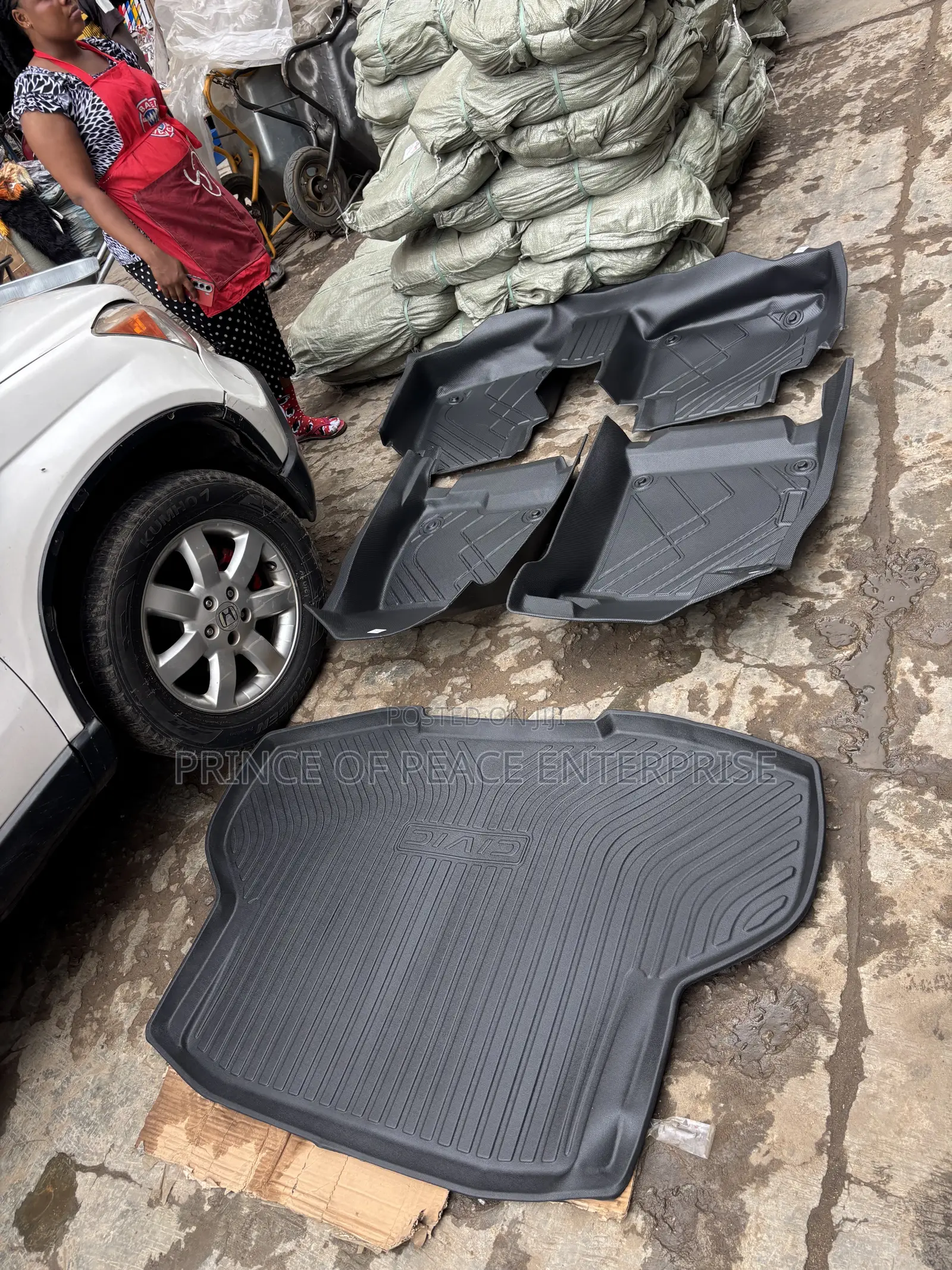 Honda CRV 2017 2022 Boot Mat and Floor Mat Complete