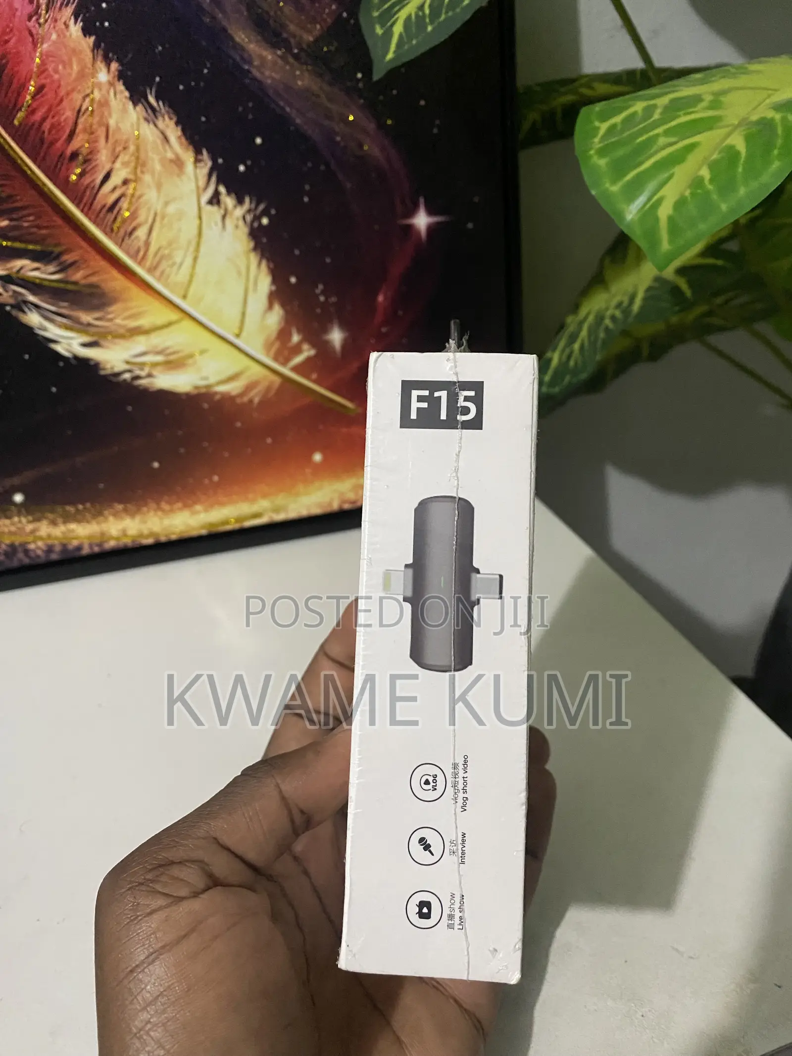 F15-2 Wireless Microphone for Smart Phones