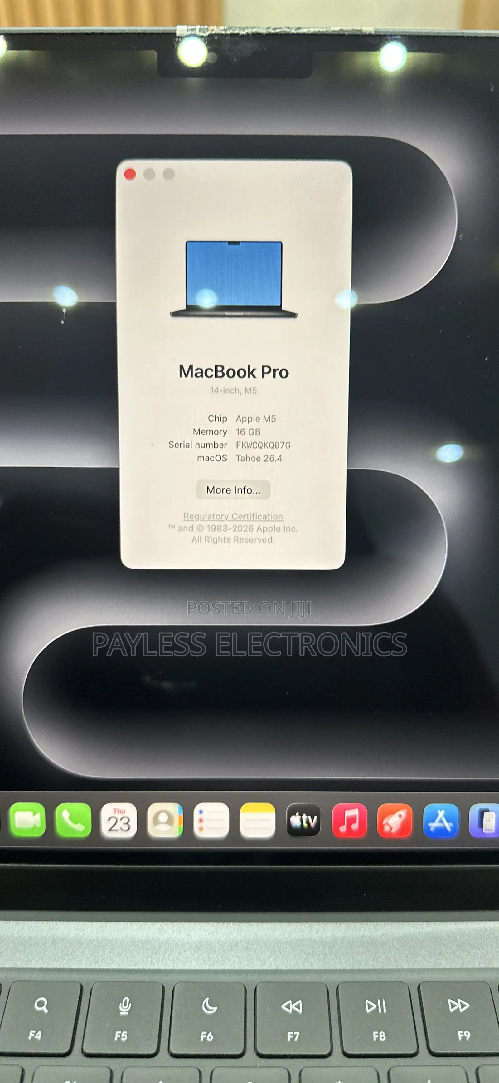 Laptop Apple MacBook Pro 2025 M5 16GB Apple M5 SSD 512GB